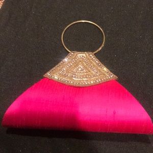 Pink wedding purse (Pakistani / Indian style)